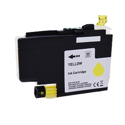Renewable Brother LC406XL High Yield Yellow Ink Cartridge (LC406XLY)