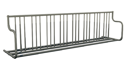 10' Galvanized Bike Rack