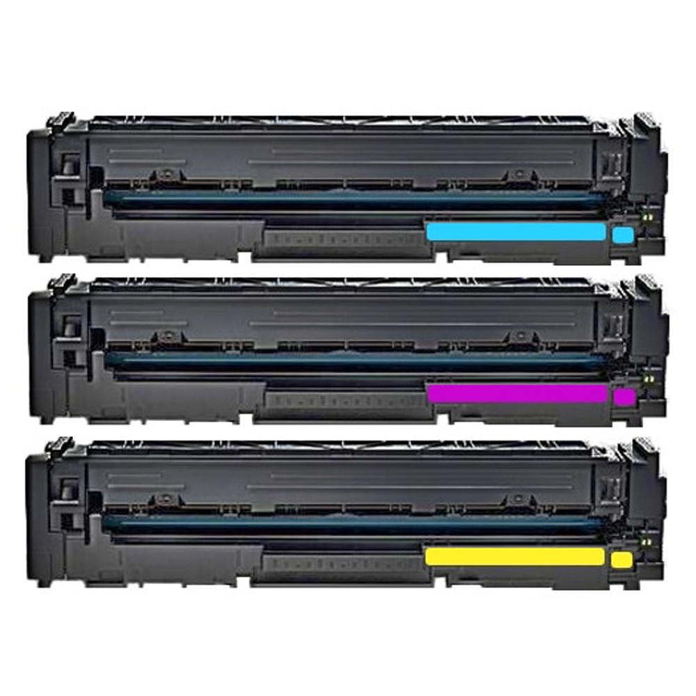Renewable HP 210X 3/Pack High Yield Cyan/Magenta/Yellow Toner Cartridges (W2100XC)