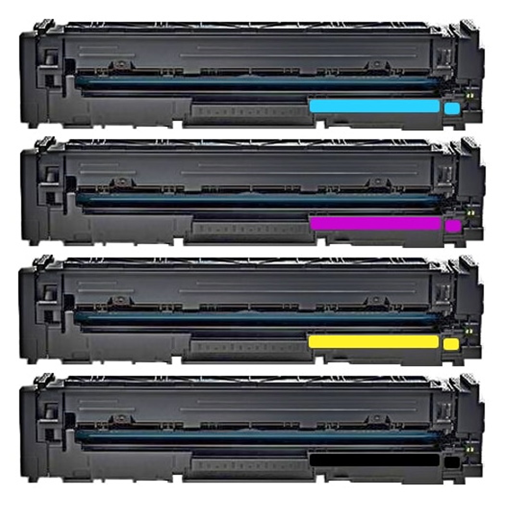 Renewable HP 210X 4/Pack High Yield Black/Cyan/Magenta/Yellow Toner Cartridges (W2100XR)