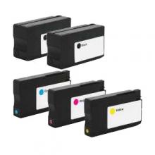 Renewable HP 962XL 5/Pack High Yield Black/Cyan/Magenta/Yellow Ink Cartridges