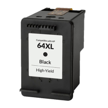 Renewable HP 64XL High Yield Black Ink Cartridge (N9J92AN)