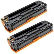 Renewable HP 128A 2/Pack Black Toner Cartridges (CE320D)